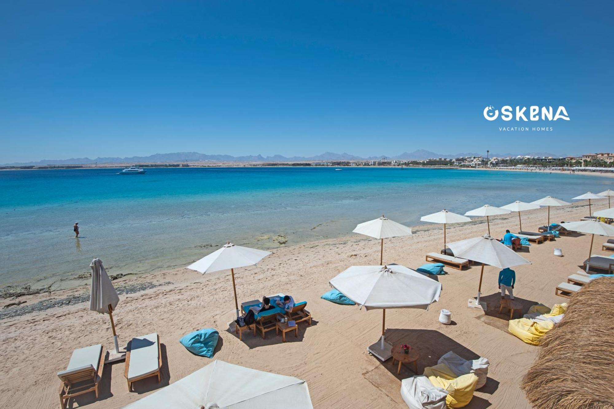Апартаменты Oskena Azzurra Sahl Hasheesh Хургада Экстерьер фото