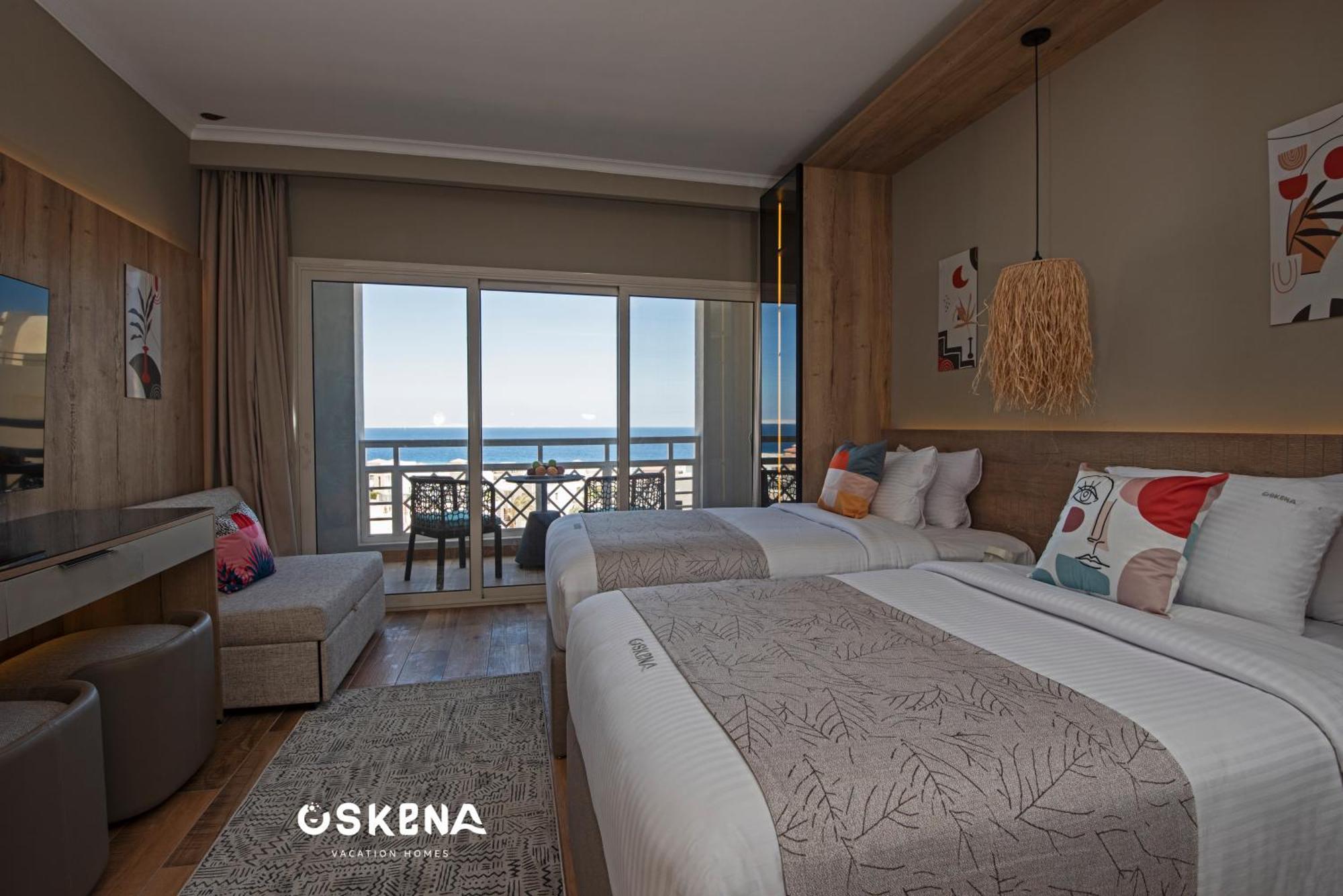 Апартаменты Oskena Azzurra Sahl Hasheesh Хургада Экстерьер фото