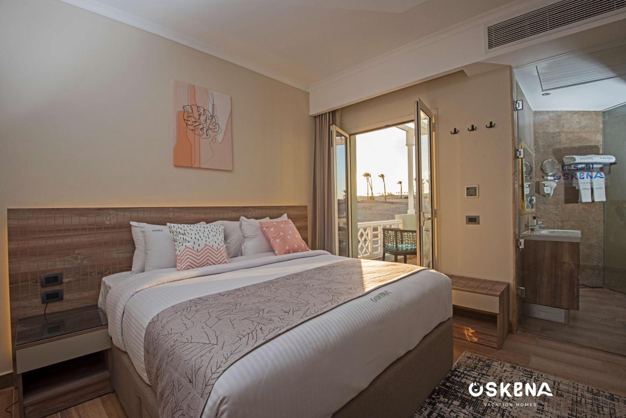 Апартаменты Oskena Azzurra Sahl Hasheesh Хургада Экстерьер фото