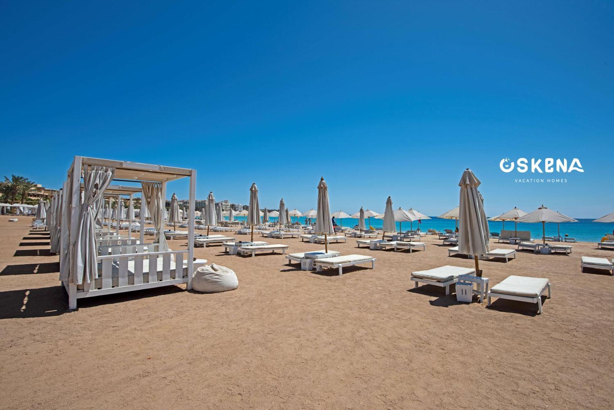 Апартаменты Oskena Azzurra Sahl Hasheesh Хургада Экстерьер фото