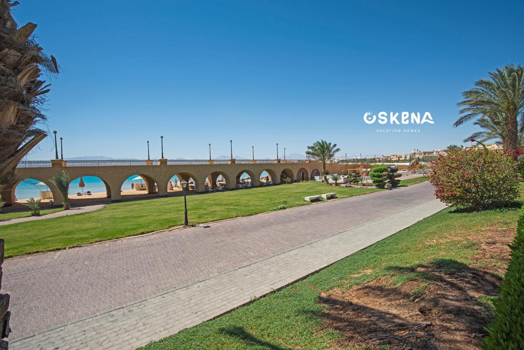 Апартаменты Oskena Azzurra Sahl Hasheesh Хургада Экстерьер фото