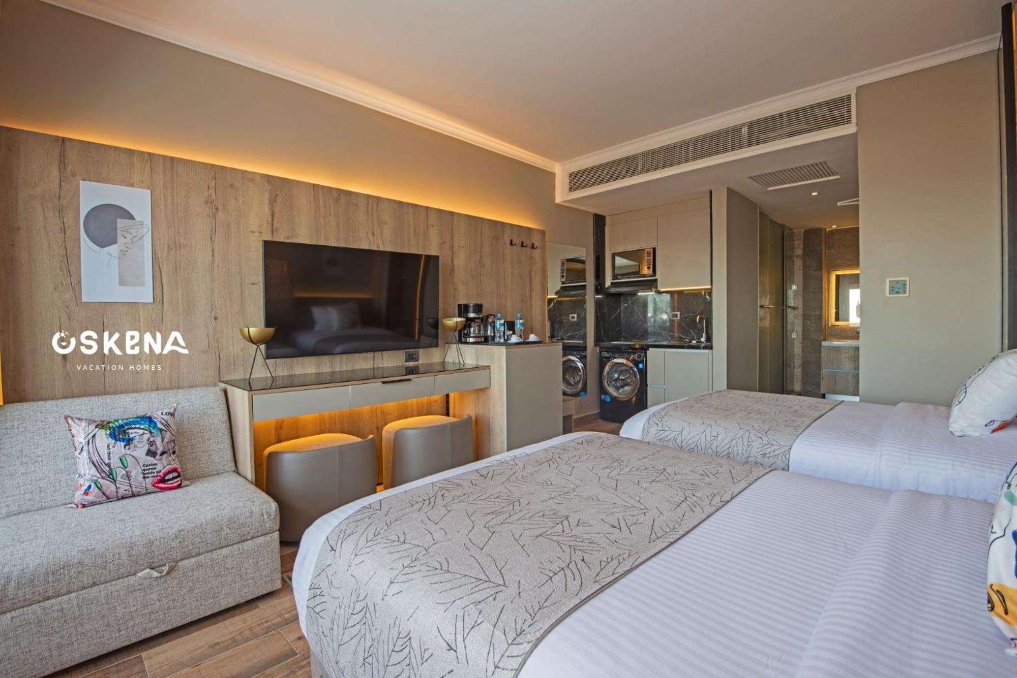 Апартаменты Oskena Azzurra Sahl Hasheesh Хургада Экстерьер фото